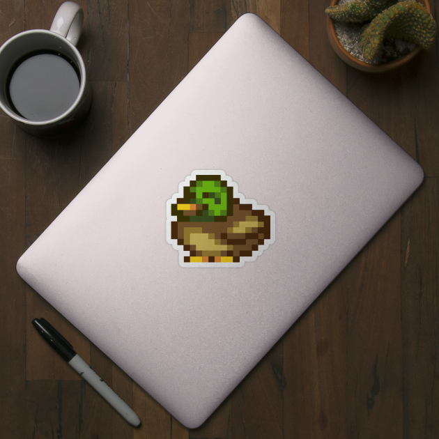 Pixel Duck by TASCHE